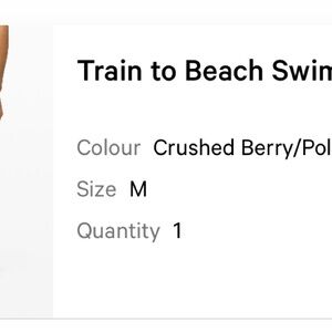 Men’s Lululemon swim shorts 8”